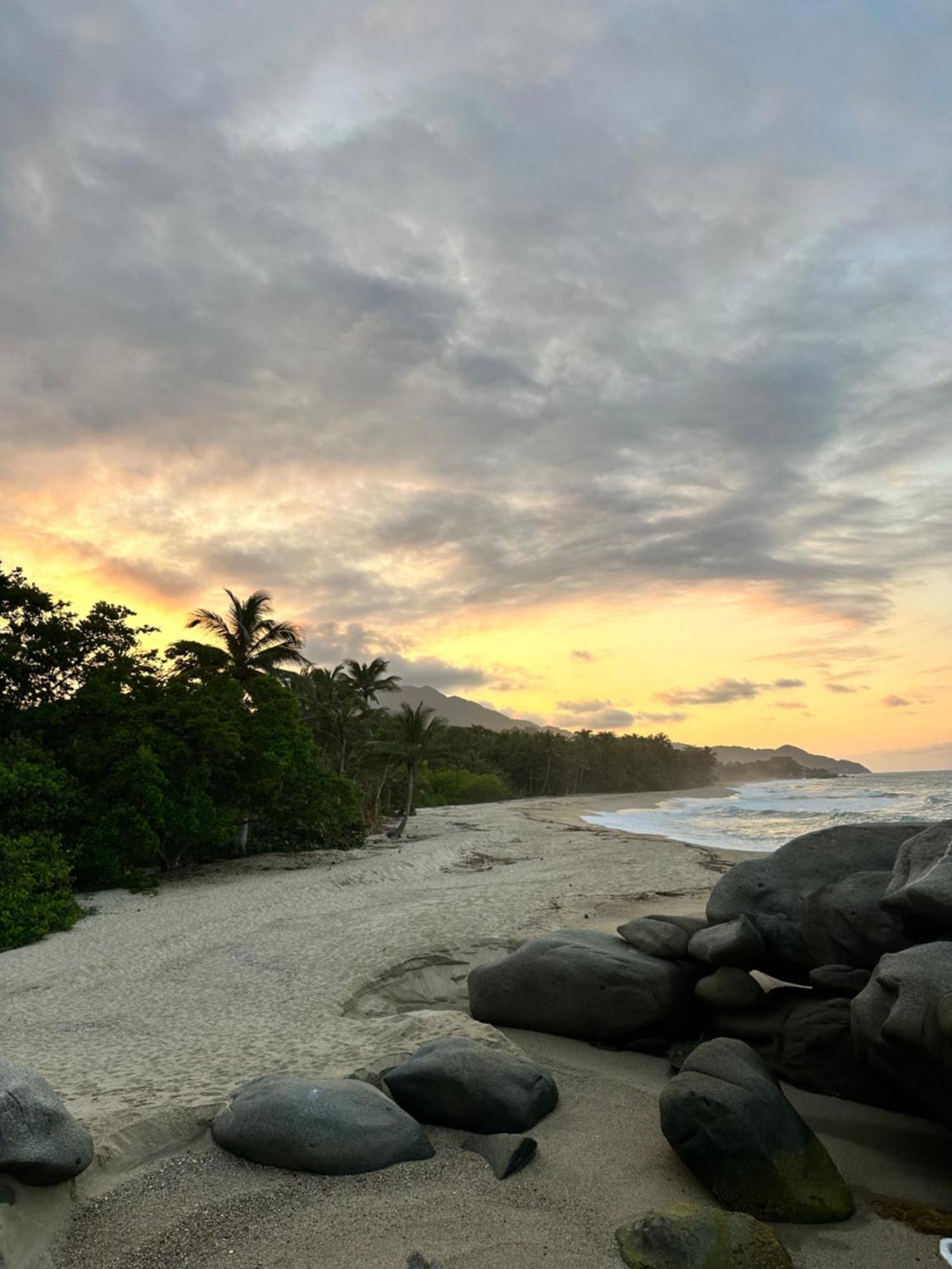 Eco Hotel Amanecer Tayrona El Zaino Ngoại thất bức ảnh